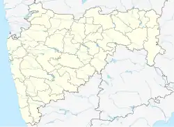 Lagekarte des indischen Bundesstaates Maharashtra