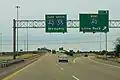 Auf dem  geht es östlich nach Memphis und westlich nach Little Rock / Arkansas