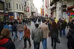 Istiklal Caddesi, immer voll