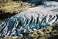 Das Gletscherende des Jackson Glacier