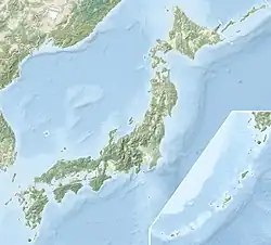 Lagekarte von Japan