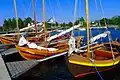Marina bei Tag
