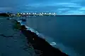 Seebrücke bei Nacht