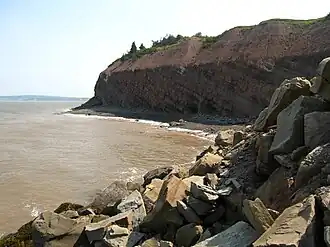 Joggins Fossil Cliffs, Joggins, UNESCO-Weltnaturerbe