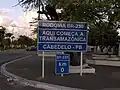 BR-230 – Beginn in Cabedelo / Paraíba