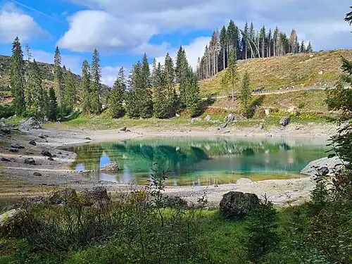 Karersee im Sommer