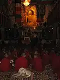 Im Karmapa-Tempel.