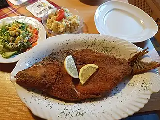 Karpfen gebacken