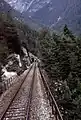 Die Mittenwaldbahn auf dem Abschnitt Seefeld-Innsbruck / Österreich