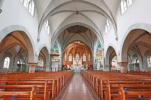 Innenraum der Kirche St. Michael