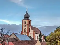 Spätbarocke Pfarrkirche Maria Himmelfahrt