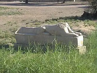 Sphinx mit dem Körper eines Krokodils