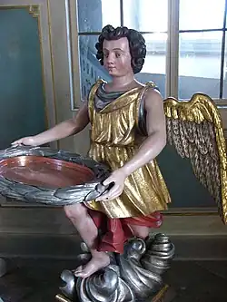 Taufengel in der Pfarrkirche Konradsreuth