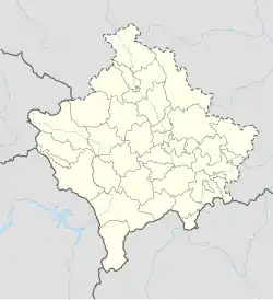 Lagekarte von Kosovo