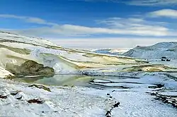 Krýsuvík im Winter