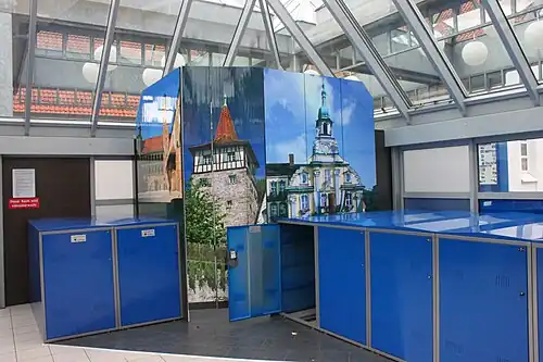 Fahrradgarage innen
