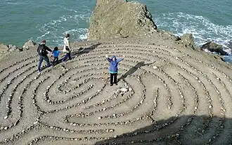 Labyrinth an Lands End