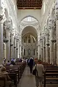 Mittelschiff der Basilica Santa Croce