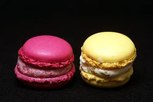 Luxemburgerli, Himbeere und Zitrone