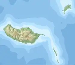 Lagekarte von Madeira, Portugal