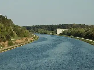 Main-Donau-Kanal Denkmal Scheitelhaltung
