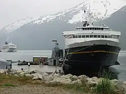 Die MV Malespina in Skagway