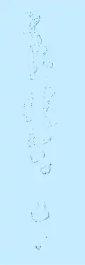 Lagekarte der Malediven
