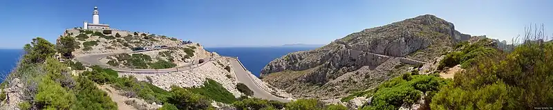 Panorama von Cap Formentor