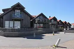 Ferienhäuser direkt an neben Malmöns Marina