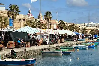 Der Fischmarkt in Marsaxlokk