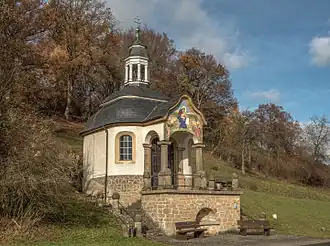 Die Maria-Hilf-Kapelle in Erlach