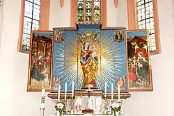 Der Altar der Marienkirche
