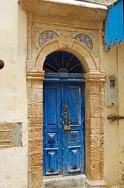 Eine Haustür