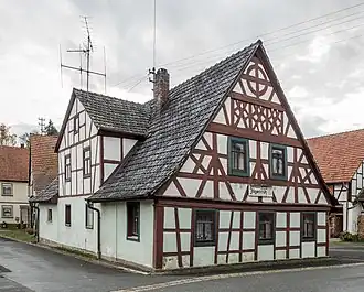 Die ehemalige Gaststätte Zur Jägersruh