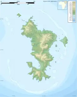 Lagekarte von Mayotte