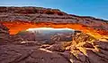 Sonnenaufgang an der Mesa Arch