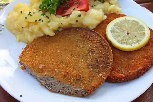 Milzwurst mit Kartoffelsalat