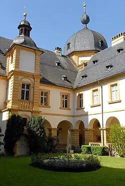 Schloss: Innenhof