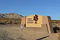 Eingangsschild zur Mojave National Preserve