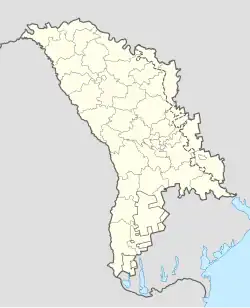 Lagekarte von Moldau