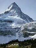 Der höchste Berg im Nationalpark, Mount Assiniboine