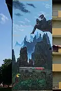 Rick Riojas: Berglandschaft (2020)