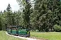Besuchertransport im Salzburger Freilichtmuseum (Gemeinde Großgmain)