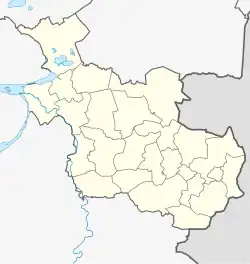 Lagekarte von Overijssel in den Niederlanden