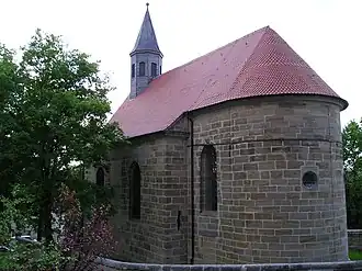 Die Heilig-Grab-Kapelle (auch „Gugelkapelle“ genannt)