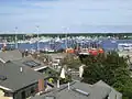 Blick auf den Hafen von New Bedford