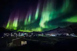 Nordlicht in Grönland