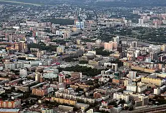 Ansicht von Novosibirsk