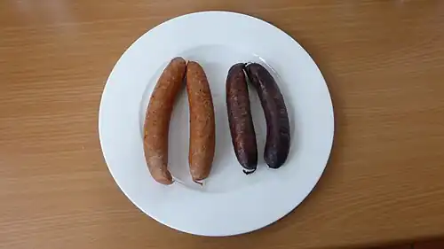 Gekochte und geräucherte Bauernseufzer