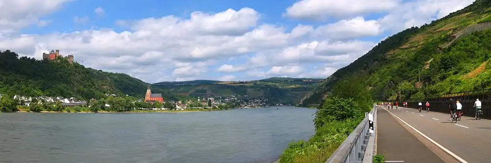 Blick auf Oberwesel